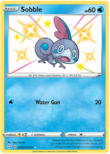 Pokemon Single Card - Shining Fates SV025/SV122 Sobble Pack Fresh