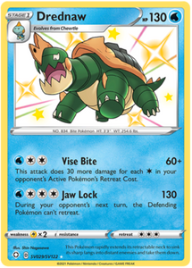 Pokemon Single Card - Shining Fates SV029/SV122 Drednaw Pack Fresh