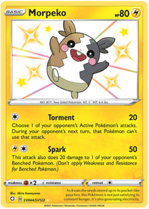 Pokemon Single Card - Shining Fates SV044/SV122 Morpeko Pack Fresh