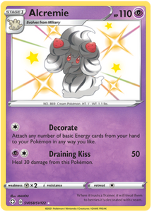 Pokemon Single Card - Shining Fates SV058/SV122 Alcremie Pack Fresh