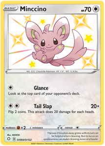 Pokemon Single Card - Shining Fates SV093/SV122 Minccino Pack Fresh