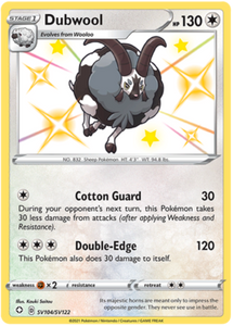 Pokemon Single Card - Shining Fates SV104/SV122 Dubwool Pack Fresh