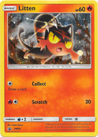 Pokemon Single Card - Sun & Moon Promo SM08 Litten Holo Mint Condition