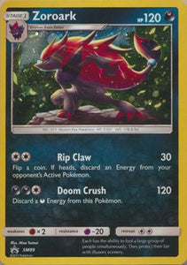 Pokemon Single Card - Sun & Moon Promo SM89 Zoroark Holo Mint Condition