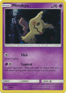 Pokemon Single Card - Sun & Moon Promo SM099 Mimikyu Holo Mint Condition