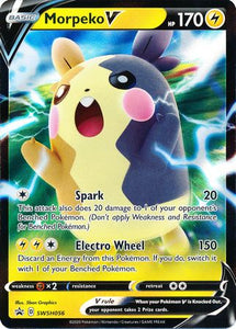 Pokemon Single Card - Sword & Shield Promo SWSH056 Morpeko V Mint Condition