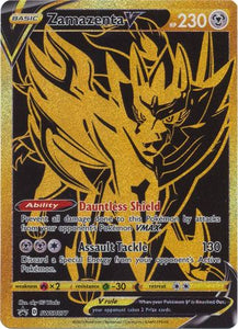 Pokemon Single Card - Sword & Shield Promo SWSH077 Zamazenta V Mint Condition