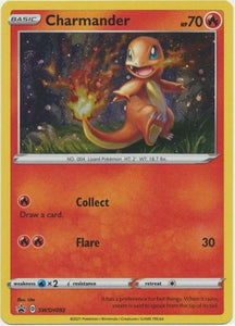 Pokemon Single Card - Sword & Shield Promo SWSH092 Charmander Holo Mint Condition