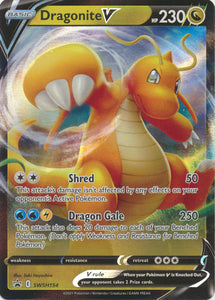 Pokemon Single Card - Sword & Shield Promo SWSH154 Dragonite V