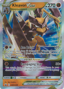 Pokemon Single Card - Sword & Shield Promo SWSH249 Kleavor Vstar Mint Condition