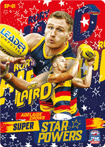 AFL Single Card - Teamcoach 2022 SP-01 Rory Laird Star Powers Team Card Pack Fresh