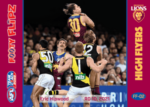 AFL Single Card - Teamcoach 2022 FF-02 Footy Flipz Card Pack Fresh