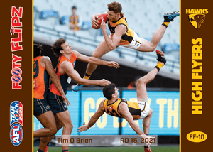 AFL Single Card - Teamcoach 2022 FF-10 Footy Flipz Card Pack Fresh