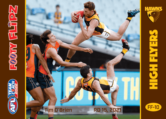 AFL Single Card - Teamcoach 2022 FF-10 Footy Flipz Card Pack Fresh