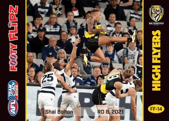 AFL Single Card - Teamcoach 2022 FF-14 Footy Flipz Card Pack Fresh