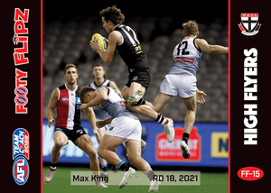 AFL Single Card - Teamcoach 2022 FF-15 Footy Flipz Card Pack Fresh