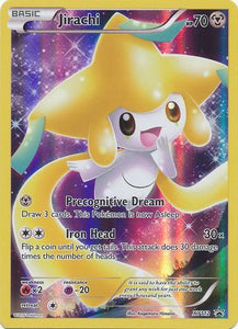 Pokemon Single Card - XY Promo XY112 Jirachi Full Art Holo Near Mint Condition