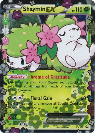 Pokemon Single Card - XY Promo XY148 Shaymin EX Holo Mint Condition