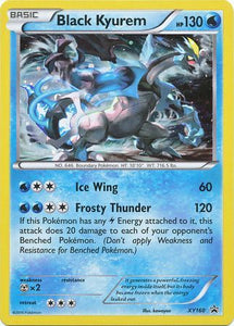 Pokemon Single Card - XY Promo XY160 Black Kyurem Holo Near Mint Condition