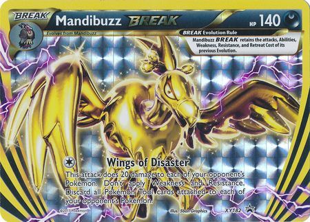 Pokemon Single Card - XY Promo XY182 Mandibuzz Break Mint Condition