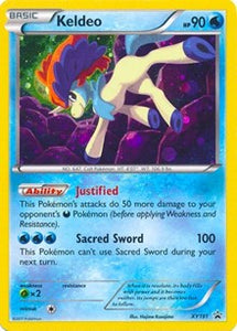 Pokemon Single Card - XY Promo XY191 Keldeo Holo Mint Condition