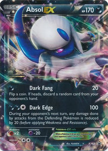 Pokemon Single Card - XY Promo XY62 Absol EX Mint Condition