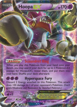 Pokemon Single Card - XY Promo XY71 Hoopa EX Mint Condition