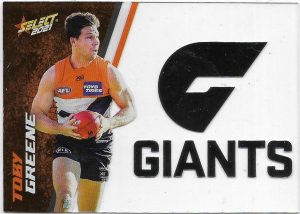 AFL Single Card - 2021 Select Footy Stars Club Acetate CA29