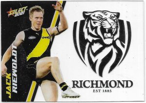 AFL Single Card - 2021 Select Footy Stars Club Acetate CA55