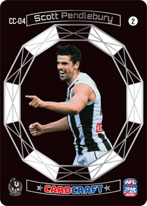 AFL Single Card - Teamcoach 2021 Card Craft CC04-2 Scott Pendlebury