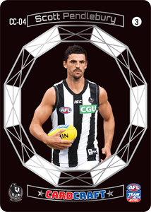 AFL Single Card - Teamcoach 2021 Card Craft CC04-3 Scott Pendlebury