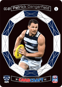 AFL Single Card - Teamcoach 2021 Card Craft CC07-1 Patrick Dangerfield