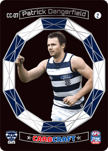 AFL Single Card - Teamcoach 2021 Card Craft CC07-2 Patrick Dangerfield