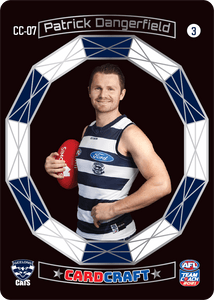 AFL Single Card - Teamcoach 2021 Card Craft CC07-3 Patrick Dangerfield