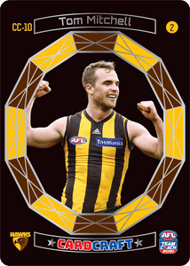 AFL Single Card - Teamcoach 2021 Card Craft CC10-2 Tom Mitchell