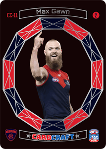 AFL Single Card - Teamcoach 2021 Card Craft CC11-2 Max Gawn