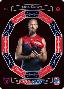 AFL Single Card - Teamcoach 2021 Card Craft CC11-3 Max Gawn