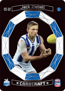 AFL Single Card - Teamcoach 2021 Card Craft CC12-1 Jack Ziebell