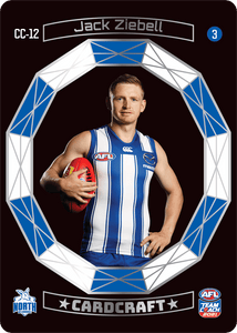 AFL Single Card - Teamcoach 2021 Card Craft CC12-3 Jack Ziebell