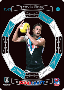 AFL Single Card - Teamcoach 2021 Card Craft CC13-1 Travis Boak