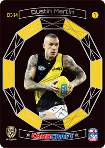 AFL Single Card - Teamcoach 2021 Card Craft CC14-1 Dustin Martin