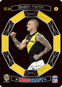 AFL Single Card - Teamcoach 2021 Card Craft CC14-2 Dustin Martin