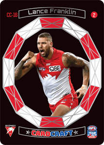 AFL Single Card - Teamcoach 2021 Card Craft CC16-2 Lance Franklin