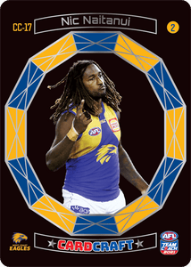 AFL Single Card - Teamcoach 2021 Card Craft CC17-2 Nic Naitanui