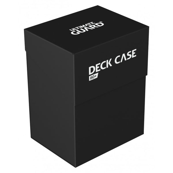Card Accessories - Ultimate Guard Deck Storage Case 80+ Black