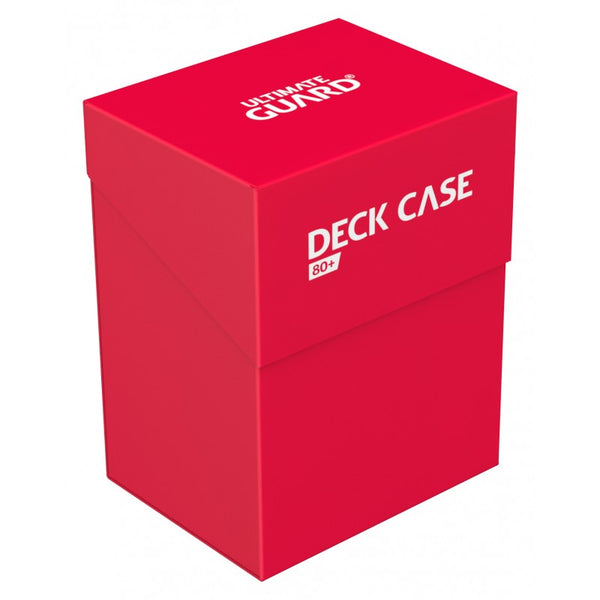 Card Accessories - Ultimate Guard Deck Storage Case 80+ Red