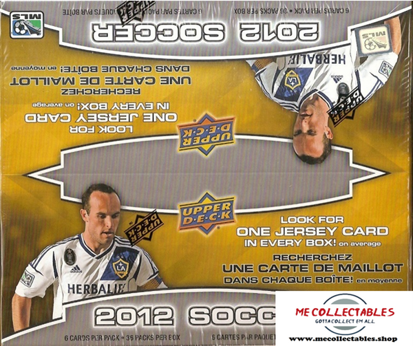 MLS - 2012 Upper Deck Sealed Box, Chance at getting Beckham Relics plus more