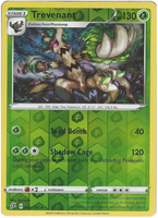 Pokemon Single Card - Rebel Clash 015/192 Trevenant Reverse Holo Rare Pack Fresh