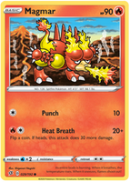 Pokemon Single Card - Rebel Clash 029/192 Magmar Common Pack Fresh