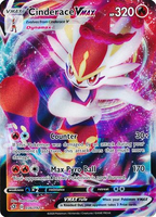 Pokemon Single Card - Rebel Clash 36/192 Cinderace V  Max Full Art Pack Fresh